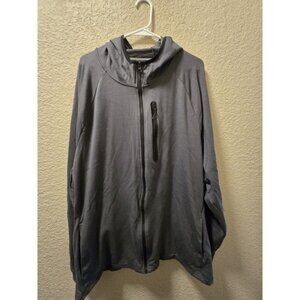 Member's Mark Luxe Full Zip Hoodie Dark Gray XX-Large